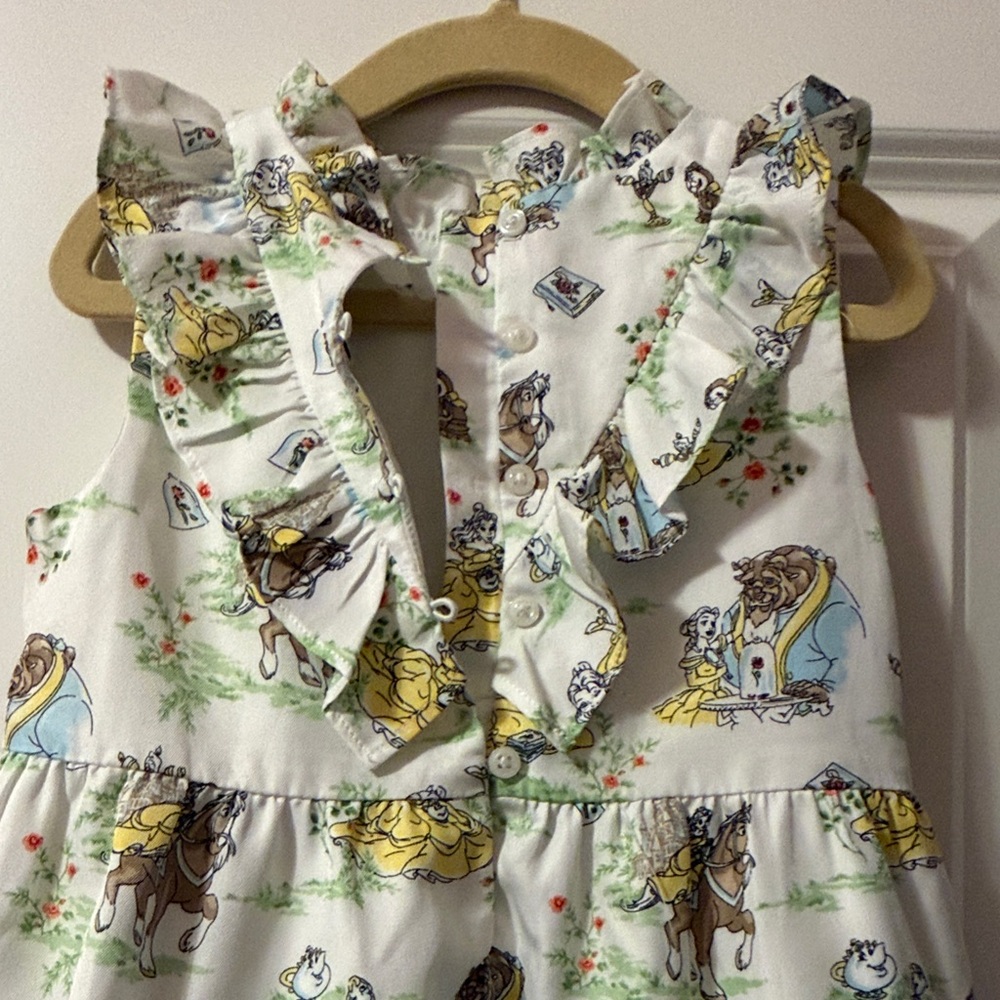 Floral Print Kids Dress - Picture 4 of 5
